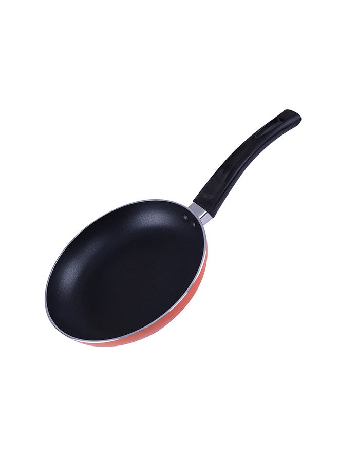 2-Piece Non-Stick Fry Pan Set With Slotted Turner Red/Black 18, 24cm