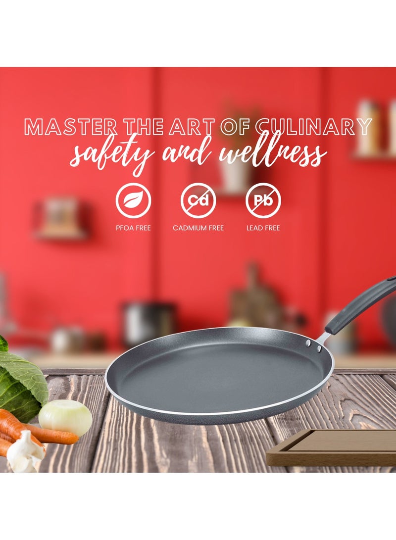 Sonex Non Stick Mega Hot Plate 34.5cm, Even Heating, High Quality Aluminium, Premium Non-Stick Coating & Bakelite Heat Resistant Handle, Long Lasting Construction Durable Construction, Easy to Clean