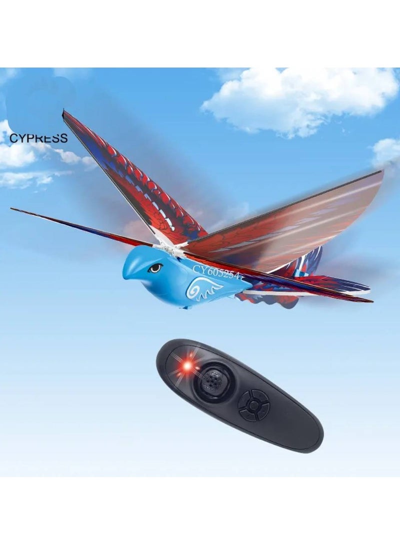 2.4GHz Remote Control Flying Bird Toy – Fun and Easy-to-Fly RC Bird Model with Colorful Lights