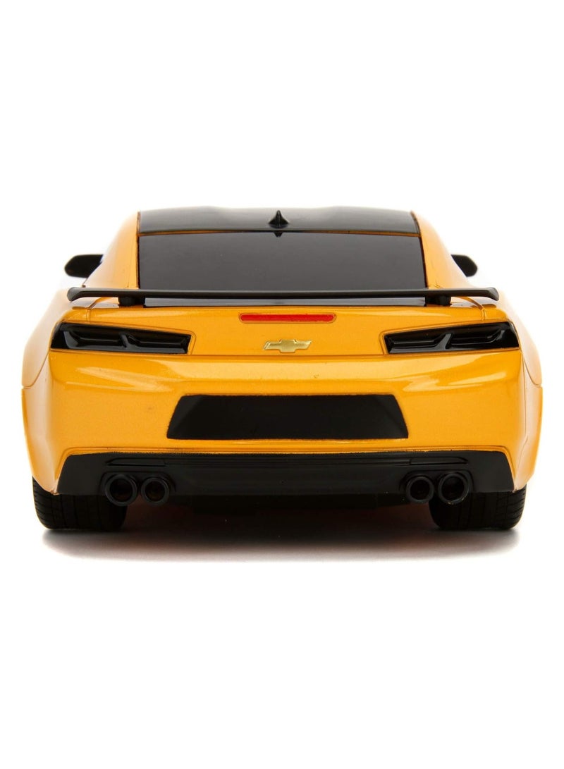 Transformers Bumblebee 2016 Chevy Camaro 1:16 Remote Control Car