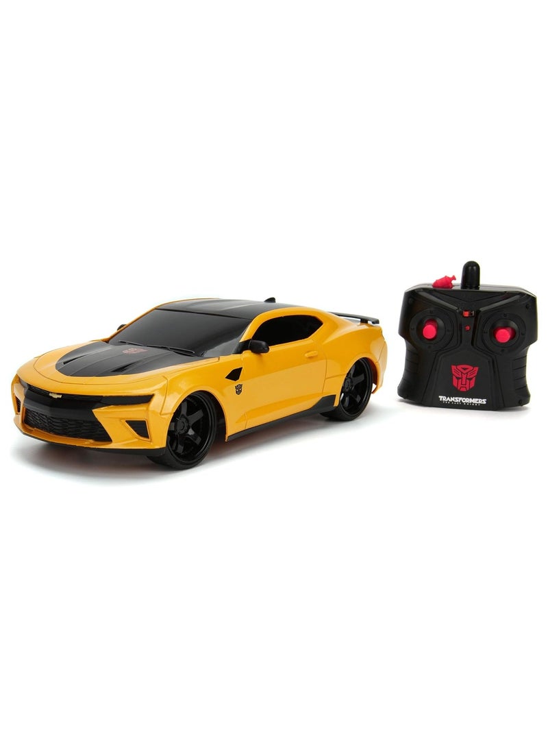 Transformers Bumblebee 2016 Chevy Camaro 1:16 Remote Control Car
