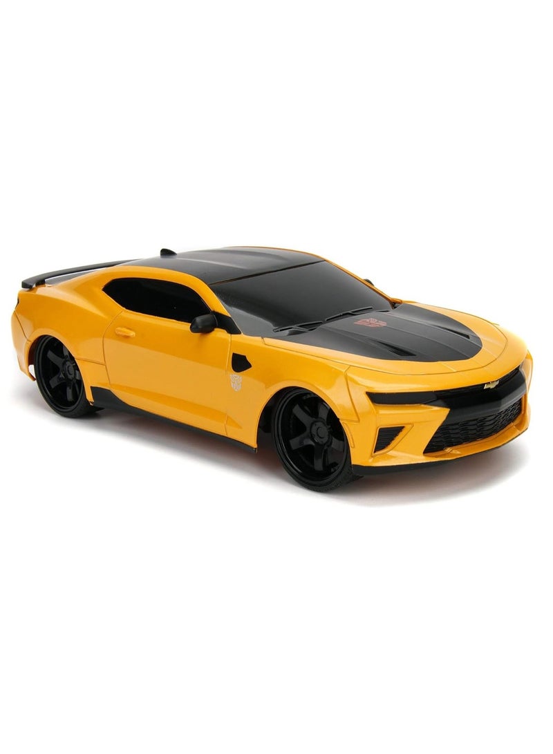 Transformers Bumblebee 2016 Chevy Camaro 1:16 Remote Control Car