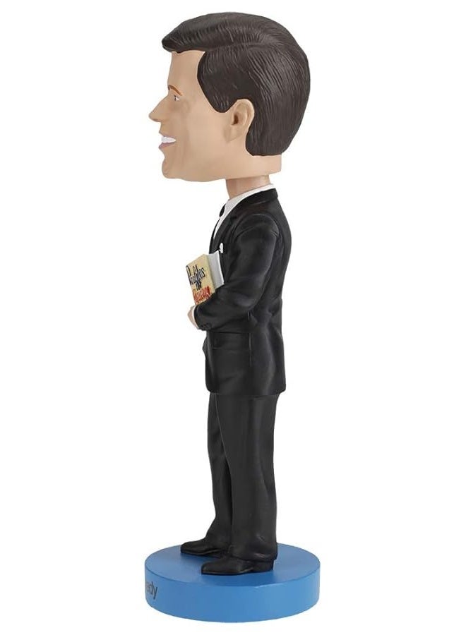 Royal Bobbles John F. Kennedy Bobblehead, Premium Polyresin Lifelike Figure, Unique Serial Number, Exquisite Detail