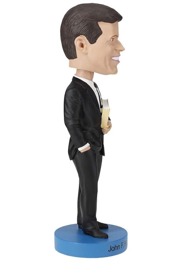 Royal Bobbles John F. Kennedy Bobblehead, Premium Polyresin Lifelike Figure, Unique Serial Number, Exquisite Detail