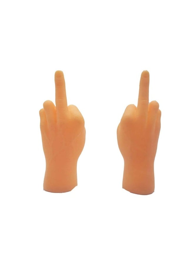 Yolococa Tiny Hands Middle Finger 10 PCS Little Finger Puppets Mini Finger Hands Miniature Small Hands Tiktok