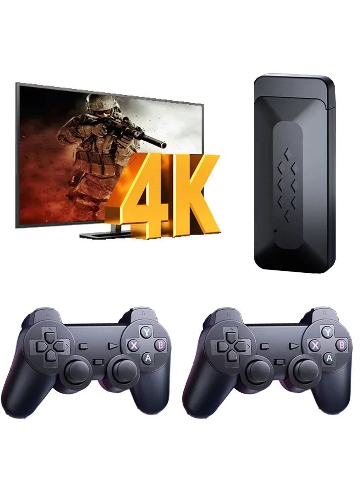 Wireless Game Stick M33 – 2.4G Gaming Console with Dual Wireless Controllers for Easy Multiplayer Gaming