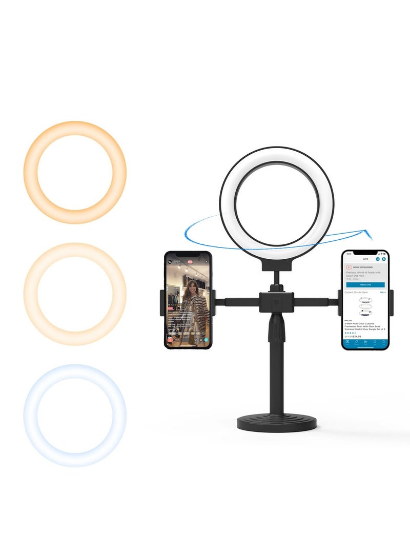 Podcast Equipment Bundle with Ring Light and Phone Holder , BM-800 Recording Studio Package with Voice Changer, Live Sound Card,Audio Interface for Laptop Computer Vlog Living Broadcast Live Streaming