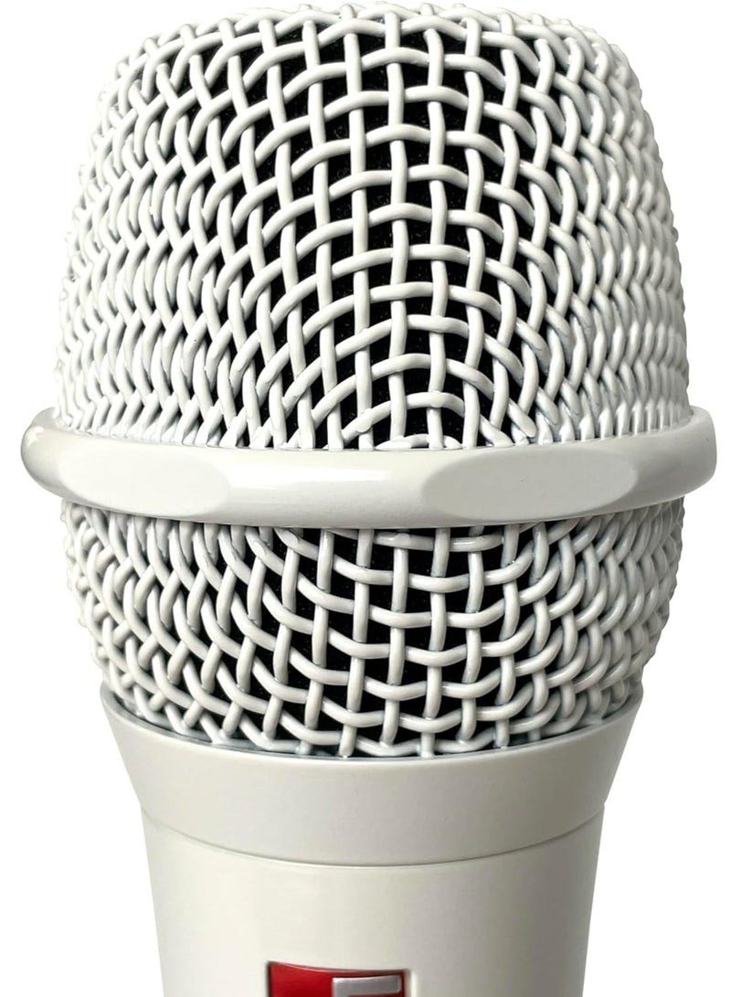 sE Electronics V7 Supercardioid Dynamic Handheld Vocal Microphone - White Supercardioid Dynamic Microphone with Integrated Shockmount and Internal Windscreen