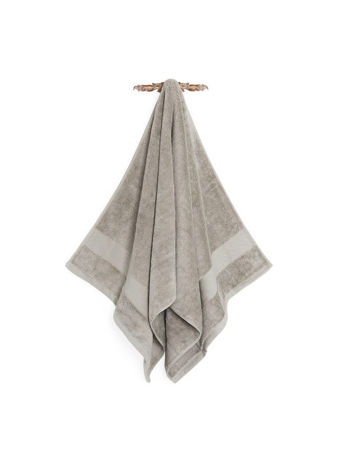 Egyptian Cotton 720 Gsm Bath Towel Silver Grey - 140X70Cm