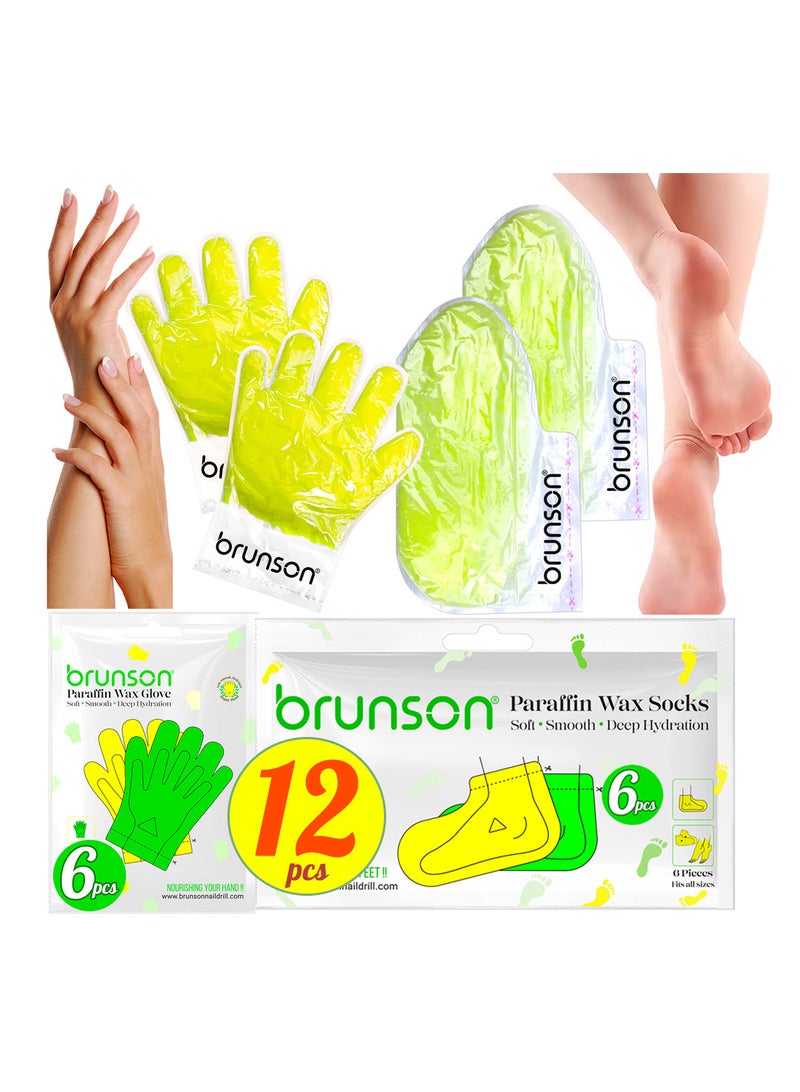 Disposable Paraffin Wax Gloves and Socks for Hands and Feet Soft smooth and deeply hydrating Dual paraffin wax treatment offers soothing therapy for both hands and feet leaving skin rejuvenated