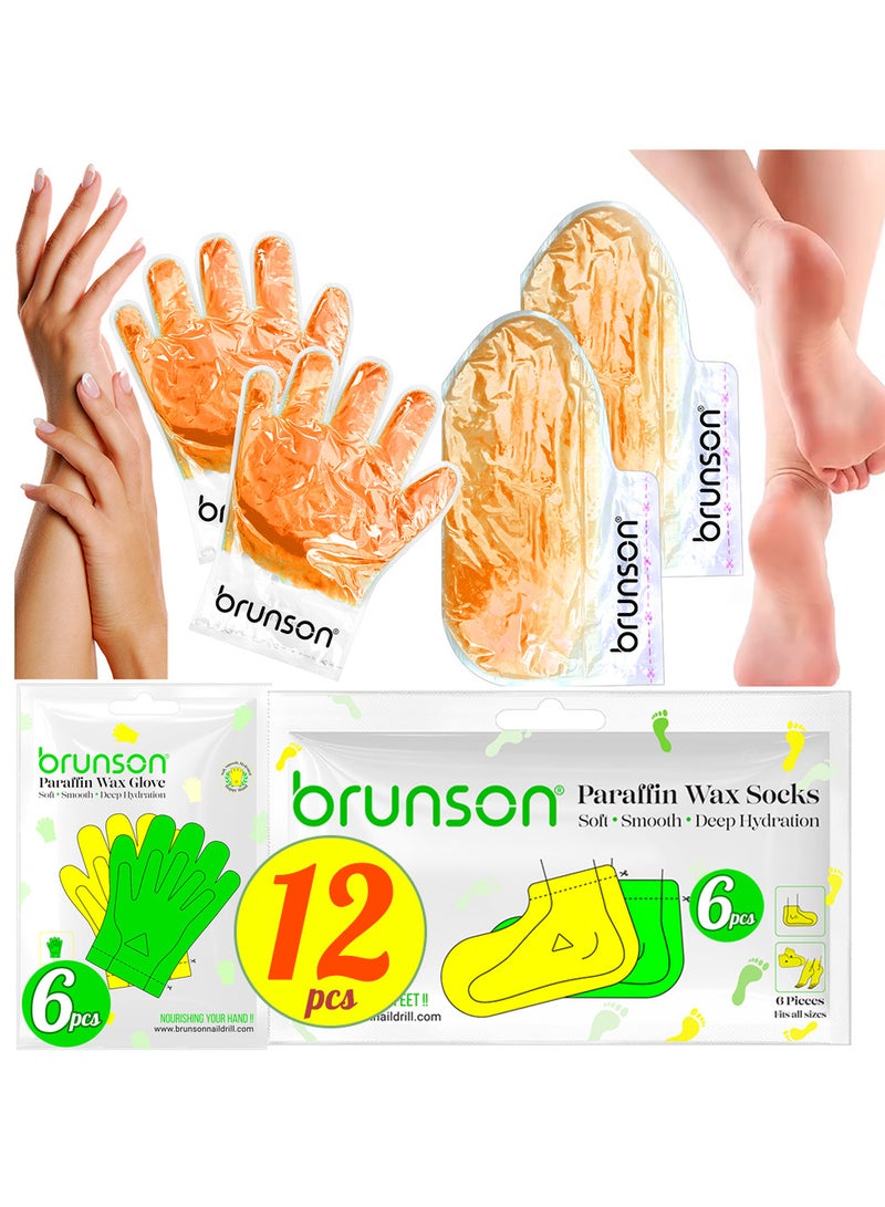 Disposable Paraffin Wax Gloves and Socks for Hands and Feet Soft smooth and deeply hydrating Dual paraffin wax treatment offers soothing therapy for both hands and feet leaving skin rejuvenated