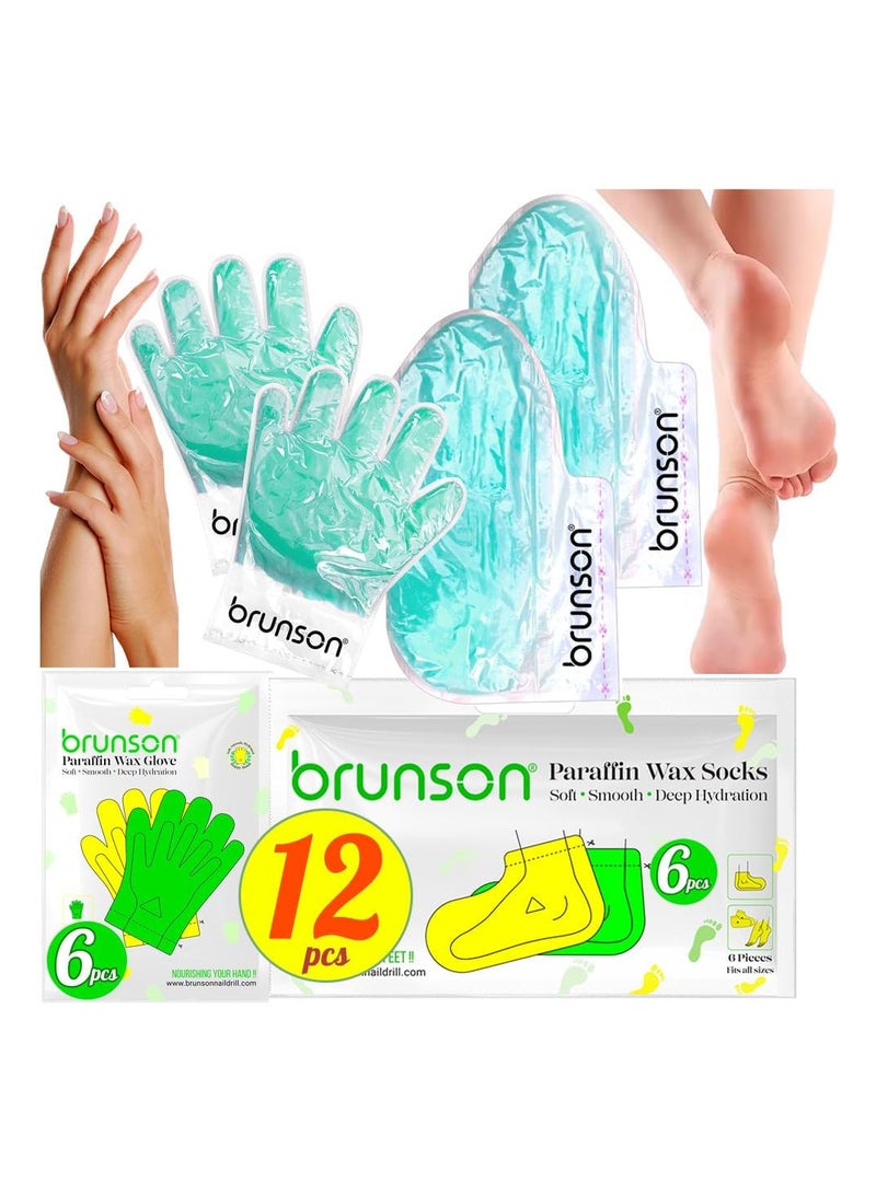 Disposable Paraffin Wax Gloves and Socks for Hands and Feet Soft smooth and deeply hydrating Dual paraffin wax treatment offers soothing therapy for both hands and feet leaving skin rejuvenated