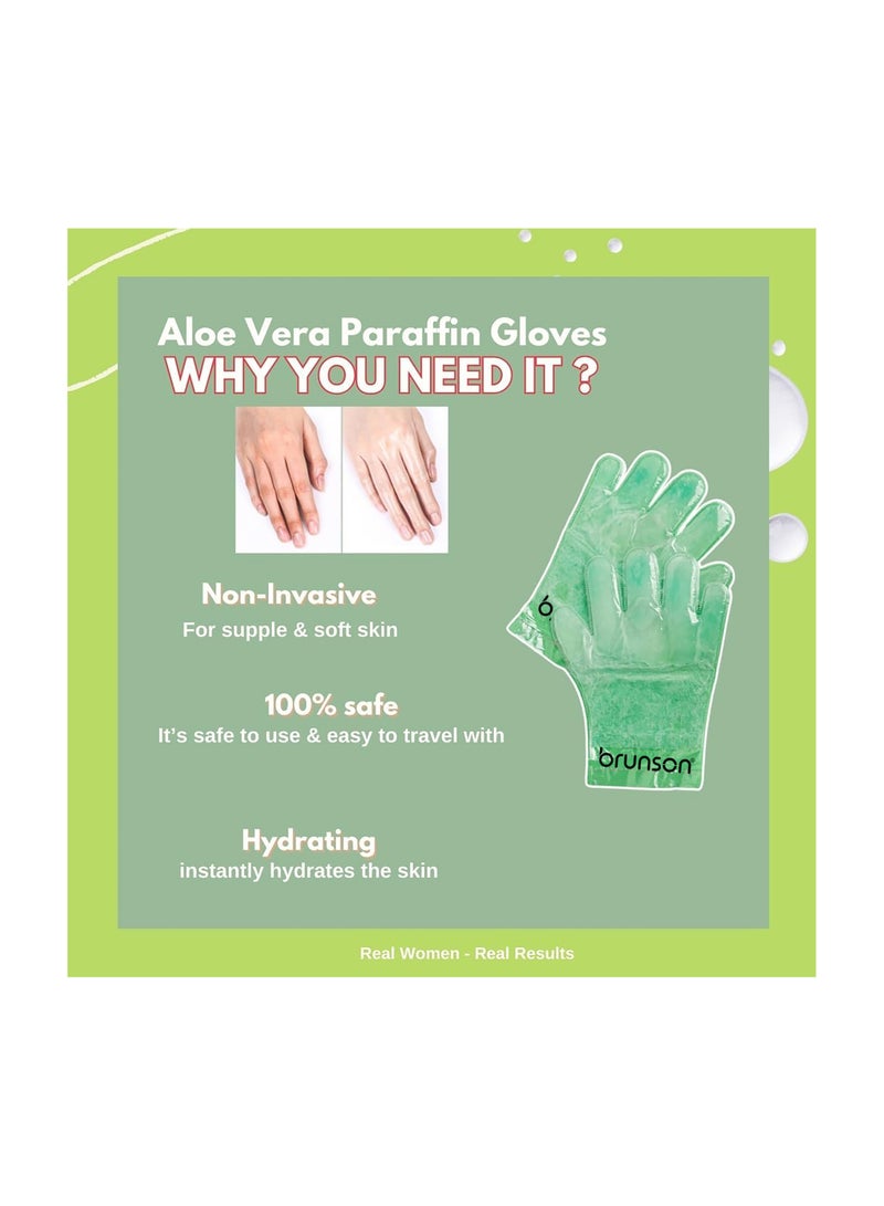 Paraffin Wax Gloves for Hand Manicure Nourishing Gloves Paraffin Wax For Moisturizing Hydrating Hands Scented Disposable Microwaveable Thermal Therapy Soft Smooth Deeply Hydrates Wax Therapy