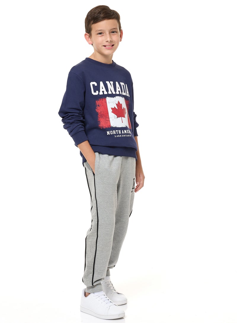 Boys' Sweatshirt  (8-14yrs) Navy