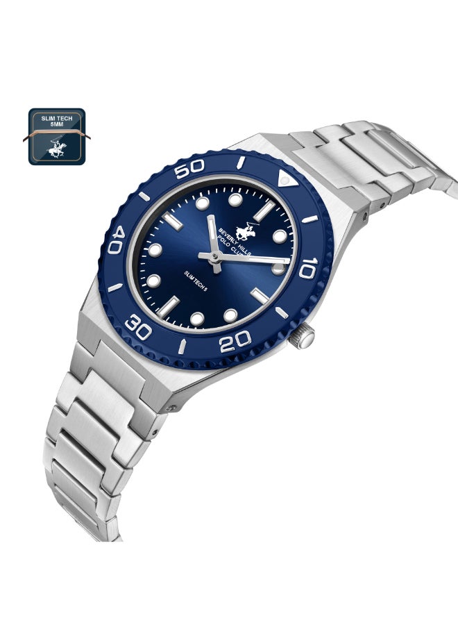 BEVERLY HILLS POLO CLUB Women's Analog Dark Blue Dial Watch - BP3713X.390