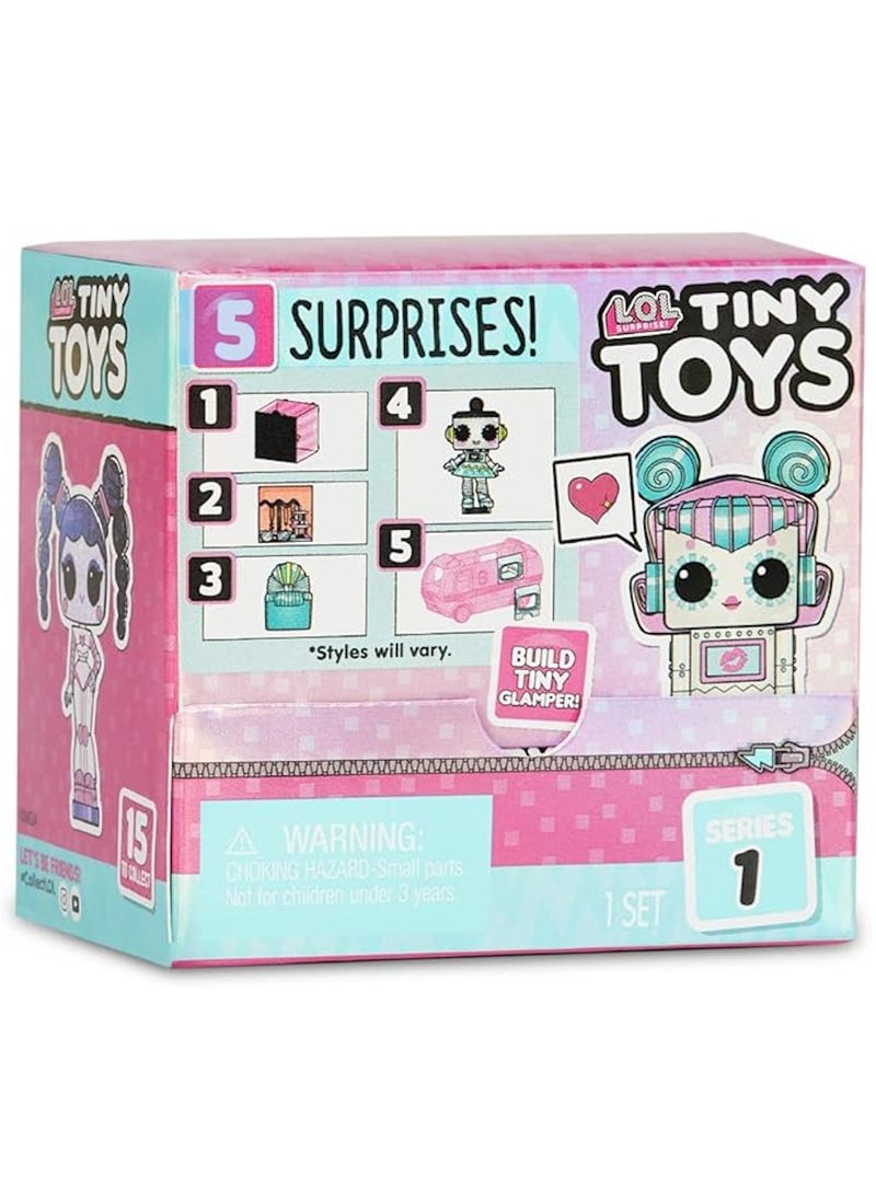 L.O.L. SURPRISE! Tiny Toys Series 1 (3 Pack), 5 Surprise Mystery Box, Random Models to Collect!