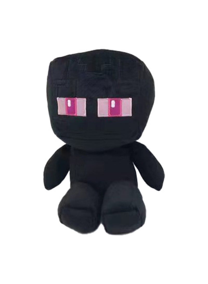 Children's Toys My World Plush Doll Doll (Sitting Enderman)