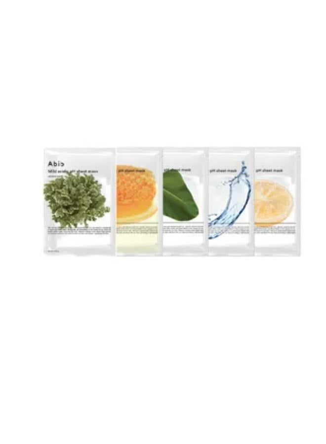 Mild Acidic pH Sheet Mask Set Heartleaf Fit
