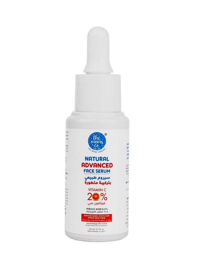 Natural Advanced Face Serum, 20 ml