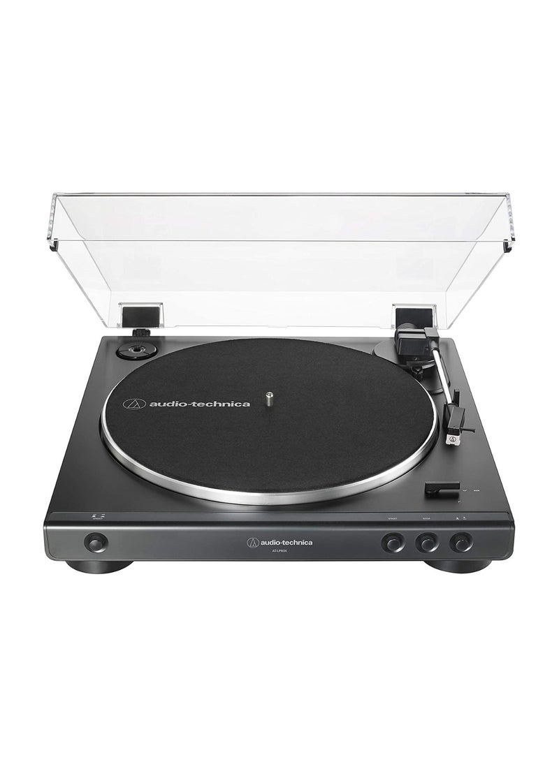 Audio-Technica AT-LP60X- Fully Belt-Drive Turntable - Black