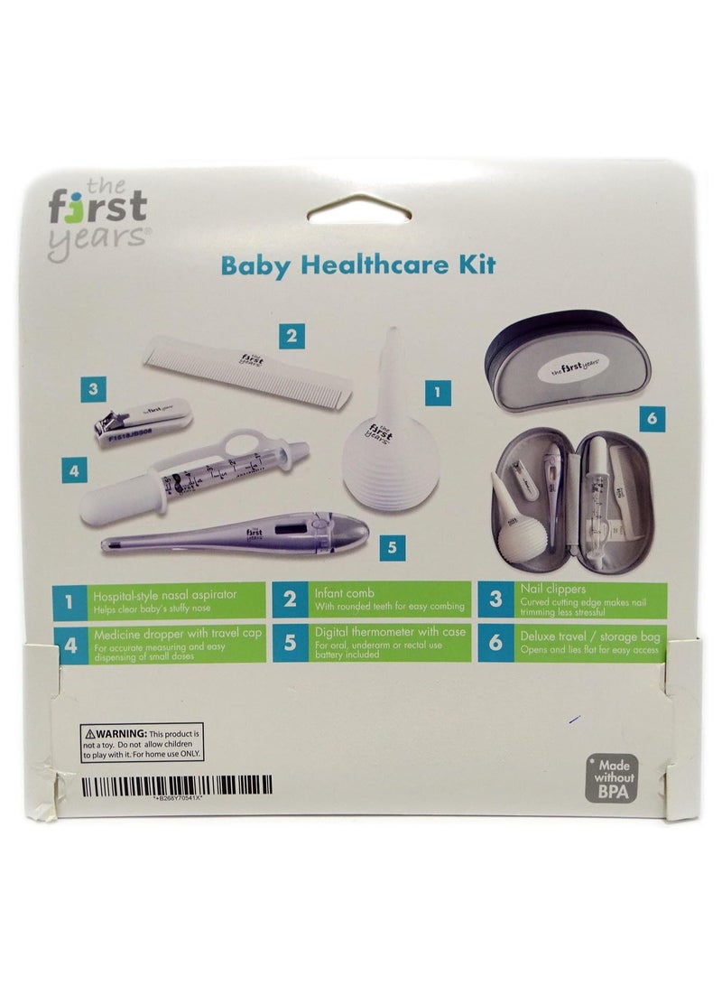 he First Years Baby Health Care & Grooming Kit, Newborn Nursery Kits, 7-piece Essential Kit for Home, Baby Gift Sets, Baby Daily Care