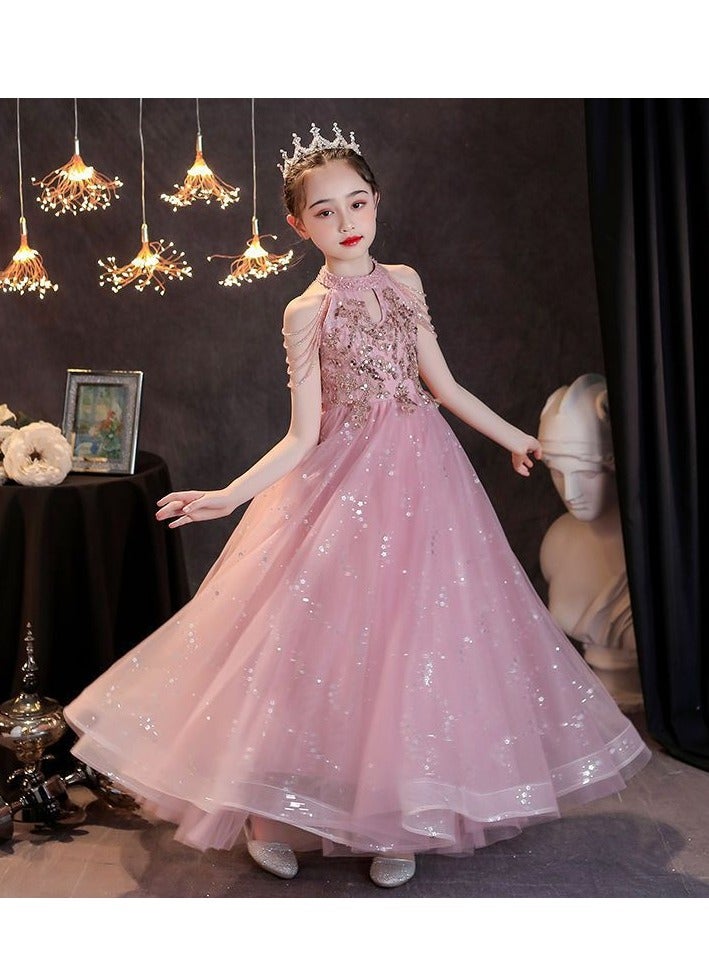 Children's High-End Fluffy Princess Dress Runway Performance Dress