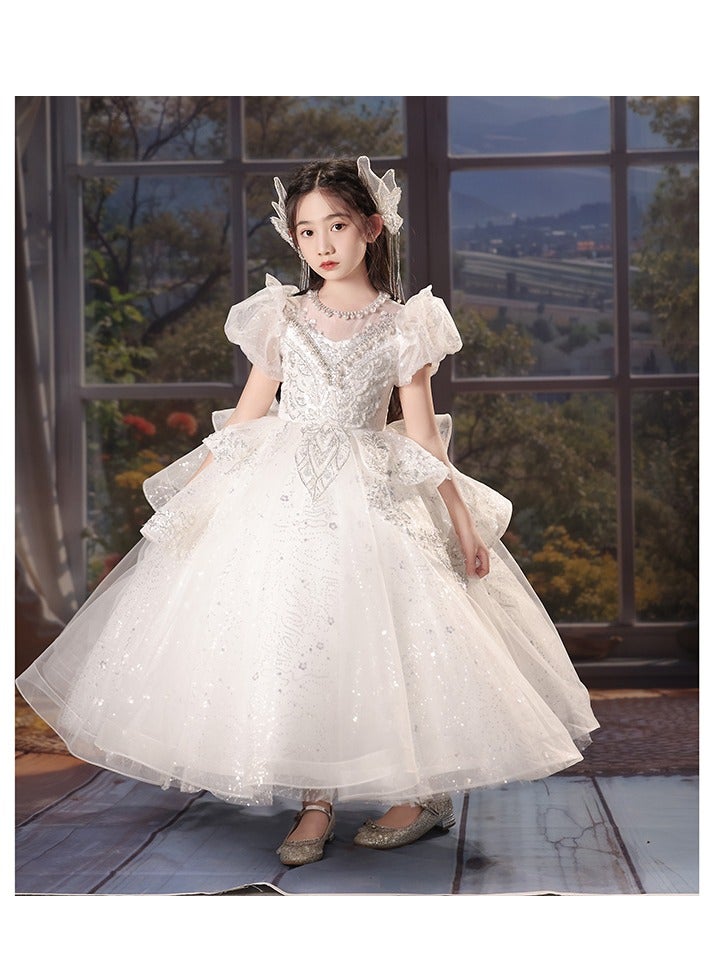 Children's High-End Fluffy Princess Dress Runway Performance Dress