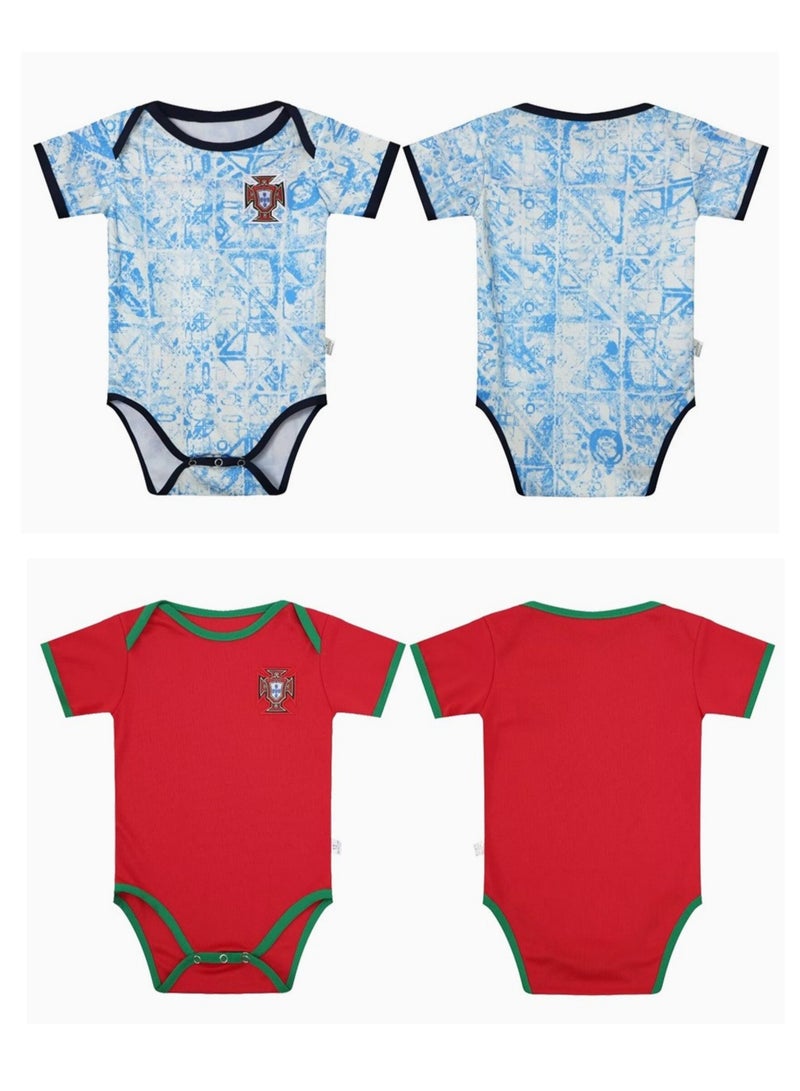 2-PACK Football-themed Baby  Onesies