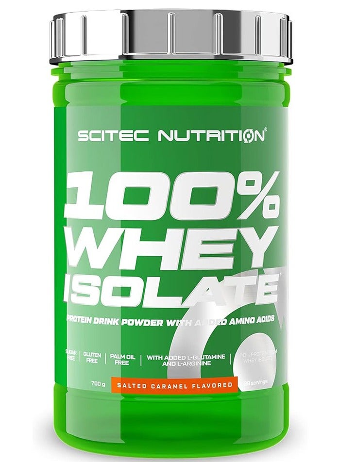 100 Percent Whey Protein Isolat Salted Carame 700 Gm