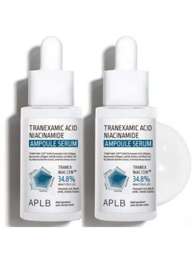 Tranexamic Acid Niacinamide Ampoule Serum Set 2 pcs