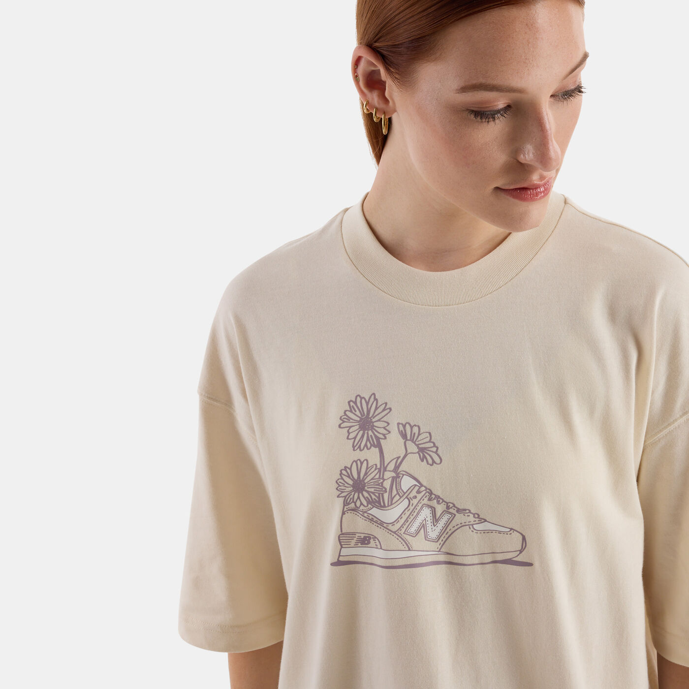 Women's Flower Graphic T-Shirt