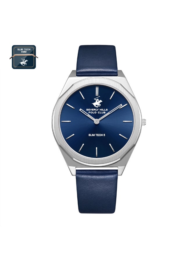 BEVERLY HILLS POLO CLUB Men's Analog Dark Blue Dial Watch - BP3712X.399