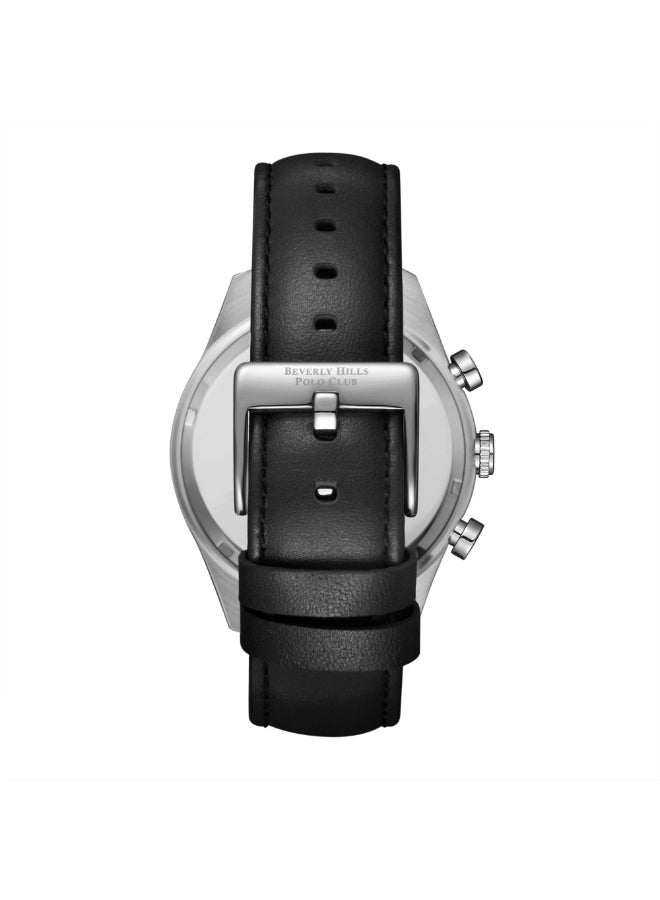 BEVERLY HILLS POLO CLUB Men's Multi Function Black Dial Watch - BP3659X.351