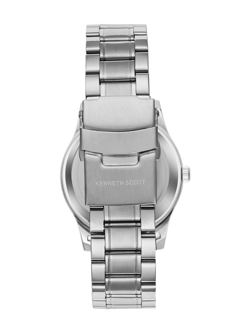 Men'S White Dial Analog Watch - K23029-Sbsw