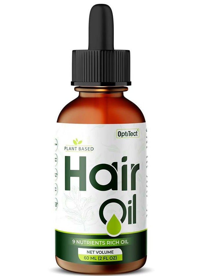 Plant Based 9 Nutrients Rich Hair Oil 60 ML