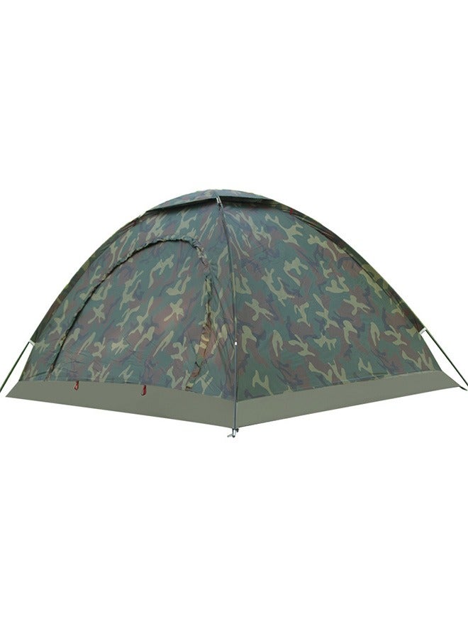 Outdoor Camping Tent, Portable Outdoor Equipment, Camouflage Pattern Suitable For 1-2 People