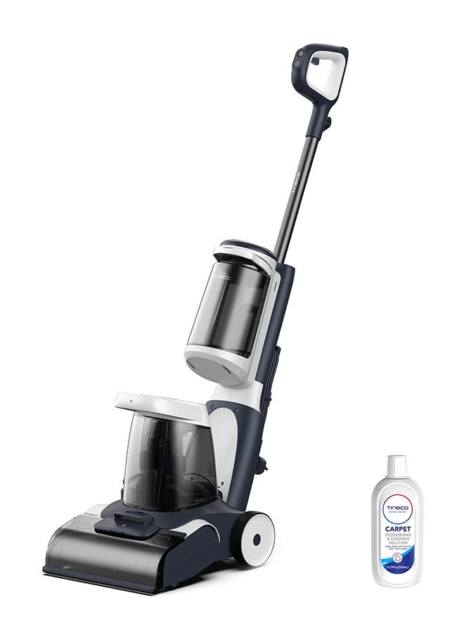 iCarpet Corded Carpet Cleaner with PowerDry and HeatedWash, powerful suction with iLoop Smart Sensor Technoly and LED display, Spot and Upholstery Washing, Lightweight Design 2 L 1300 W CW011500SA White/Black