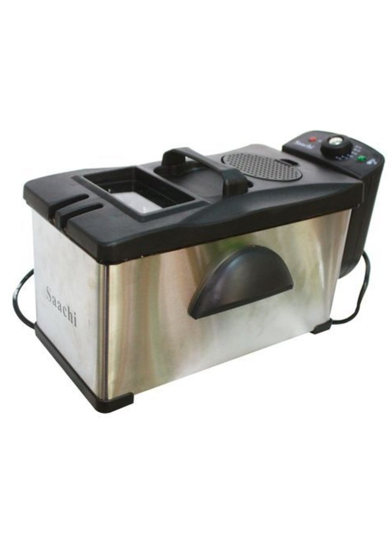 Saachi Stainless Steel Electric Deep Fryer – 3.0 Litres Silver