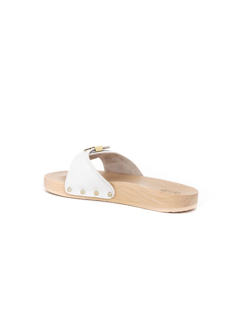 CLOG WHITE PESCURA FLAT