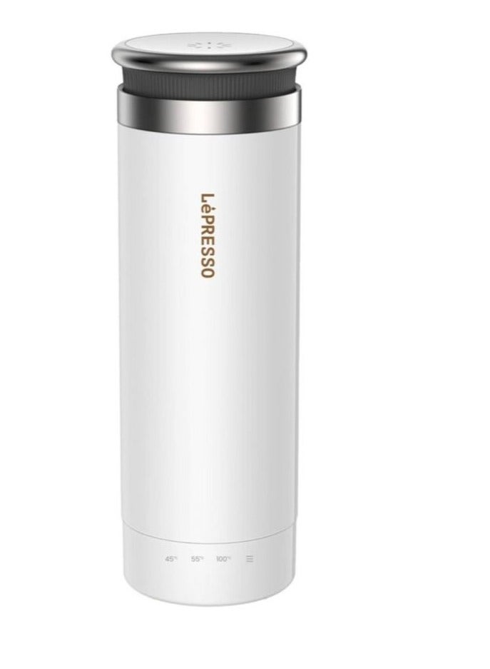 LePresso Portable Outdoor Electric Kettle - White