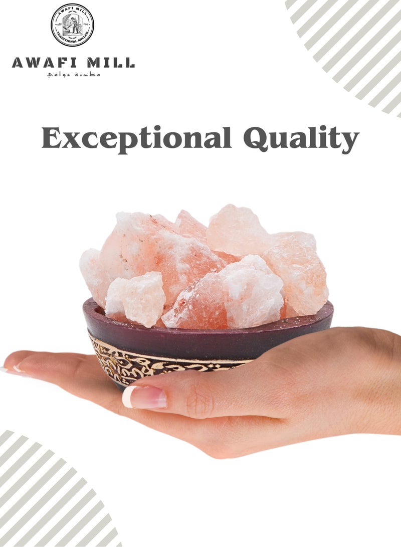 AWAFI MILL Himalayan Pink Salt Whole | Premium Natural Rock Salt