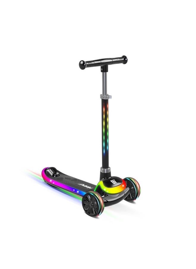 LiT Firefly 3-Wheel Kick Scooter (Black)