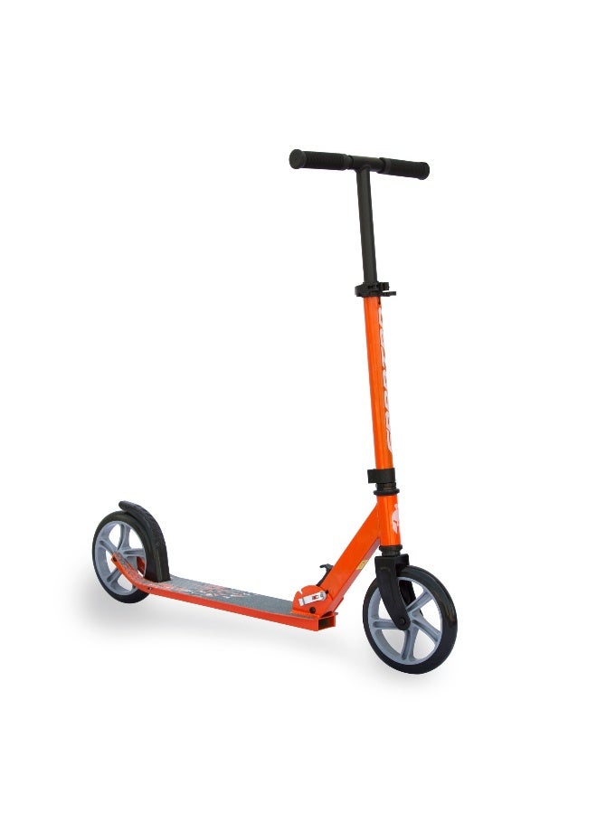 Spartan Folding Scooter (Orange, 200 mm)