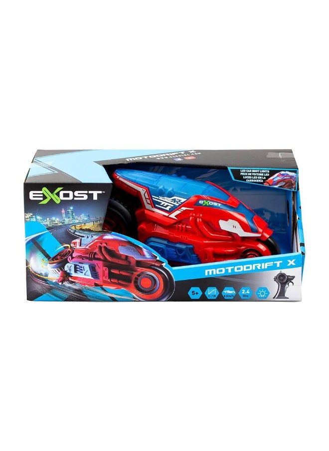 Exost Motodrift X 2.4 GHz RC Motorbike (1:18)