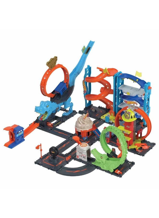 City T-Rex Chomp Down Playset