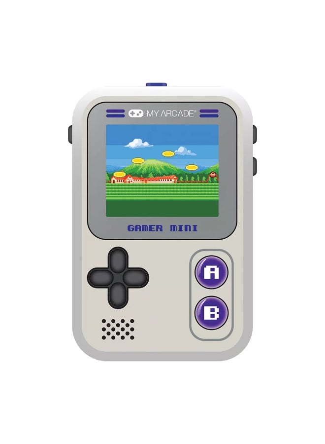 Gamer Mini Classic 160-In-1 Handheld Game System (Gray/Purple)