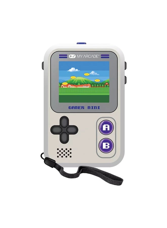 Gamer Mini Classic 160-In-1 Handheld Game System (Gray/Purple)