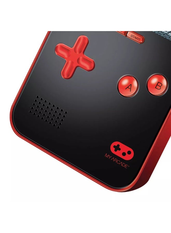 Go Gamer Retro 300-In-1 Handheld Video Game System (Black/Red)