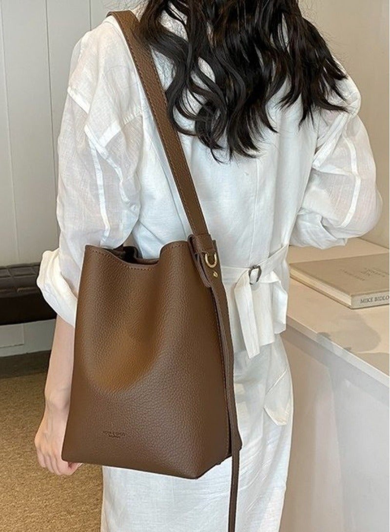 Women's Handbag PU Leather Large Capacity Tote Shoulder Bag