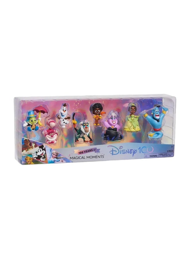 100 Years Of Magical Moments Celebration Figure Set (7 Cm, 8 Pack)
